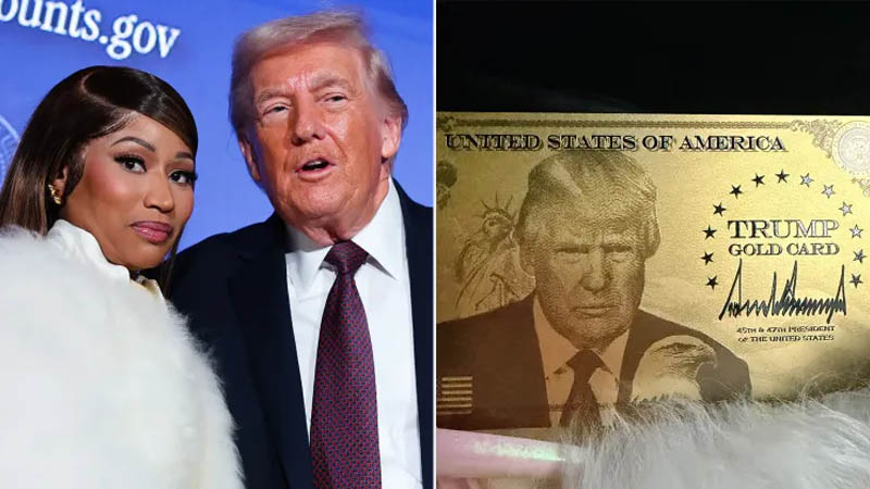 Nicki Minaj and Donald Trump