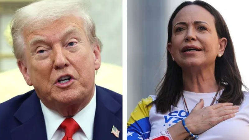 Trump on María Corina Machado