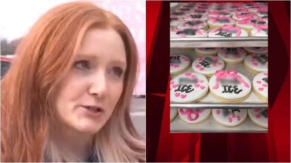 A local bakery, The Sweet Boutique, is facing intense backlash after owner Nikki Moran’s anti-ICE cookies went viral, including death and rape threats. (SBG San Antonio)