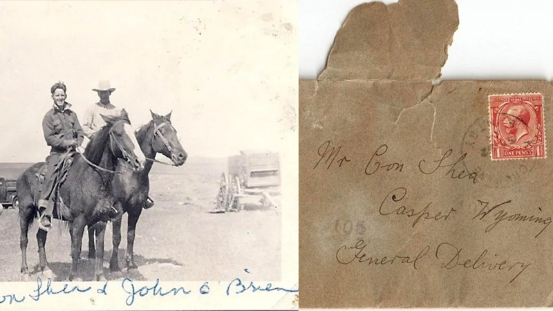 homeowners find 100-year-old letter hidden inside their house