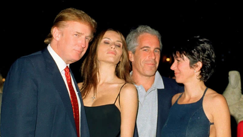 Epstein with trump