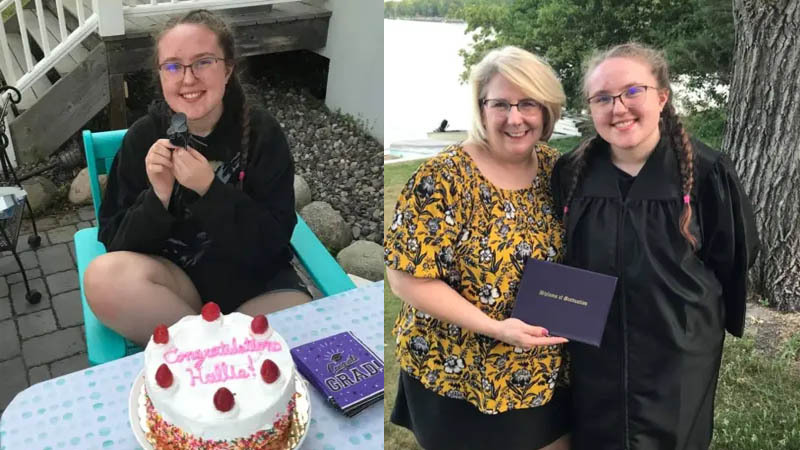 Julie Johnson and Hallie Tobler