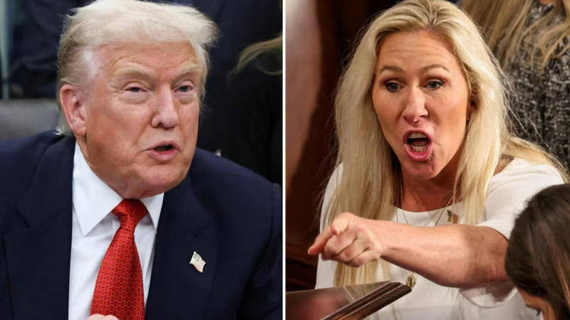 marjorie taylor greene and trump