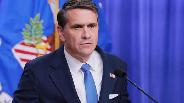 Trump Administration pulls the plug on interim U.S. Attorney Donald T. Kinsella within hours of appointment. (Photo by Anna Moneymaker/Getty Images)