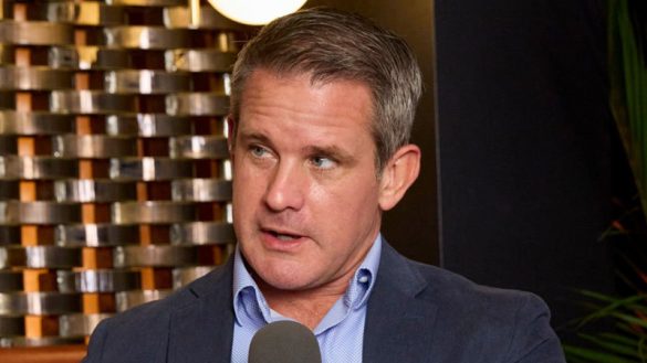 Kinzinger reacts to leaked Iran peace plan: "You can't make this stuff up" (Photo by KC Armstrong/Deadline via Getty Images)