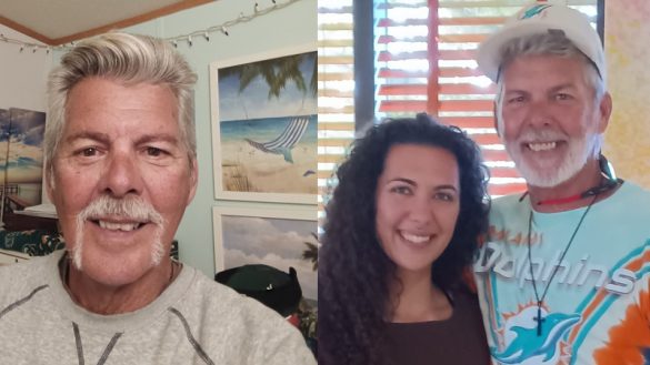 A senior Trump voter ranted on Facebook about how prices for gas (Photo by Keith Pedersen/Facebook)