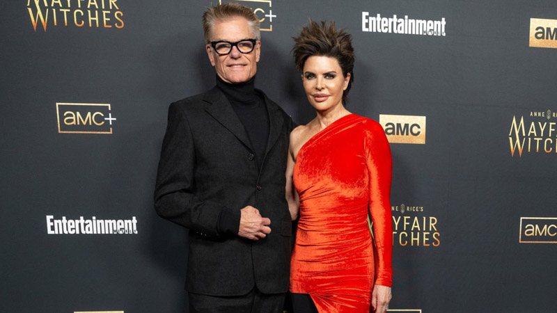 Lisa Rinna and Harry Hamlin