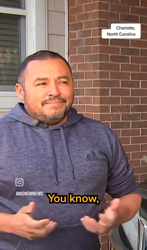 North Carolina man voted for Trump