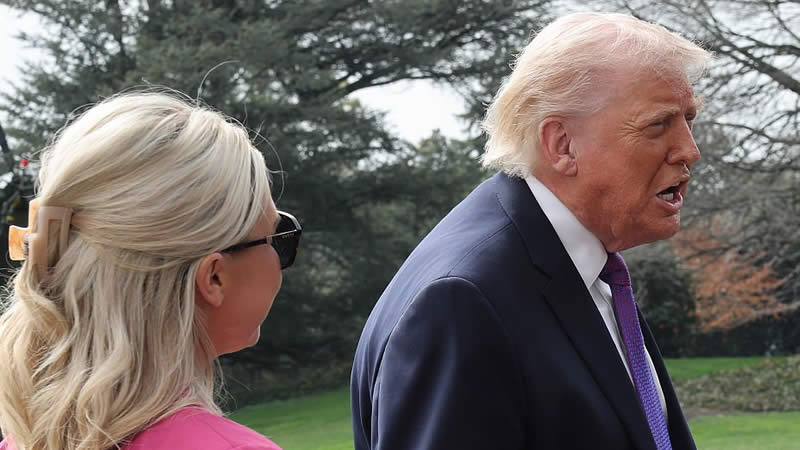 President Trump Departs Washington