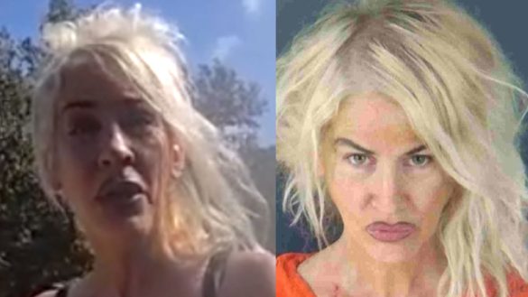  (Sarasota County Sheriff's Office). Right: Giblin's mug shot (Charlotte County Sheriff's Office)