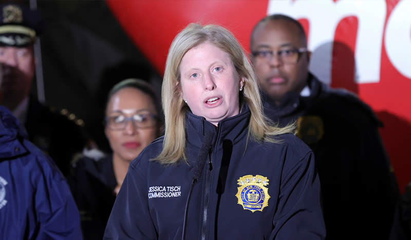 Police Commissioner Jessica Tisch