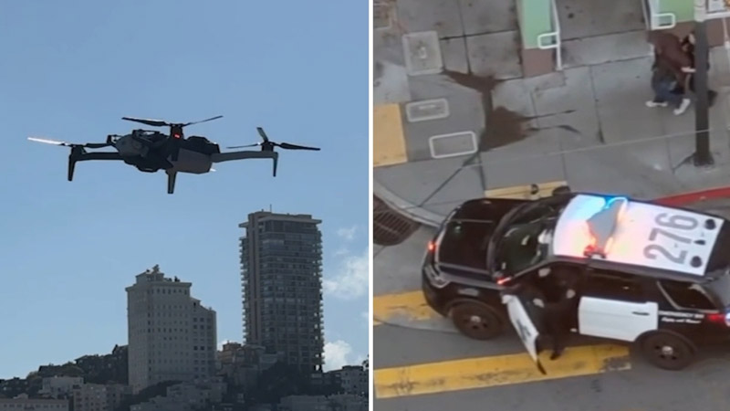 SFPD credits surveillance drones
