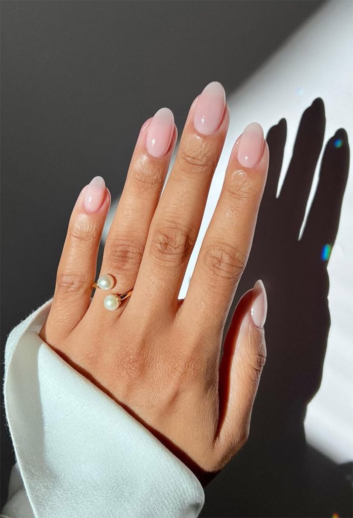 Bridal natural nails