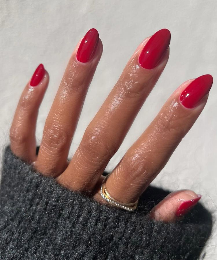 Deep red